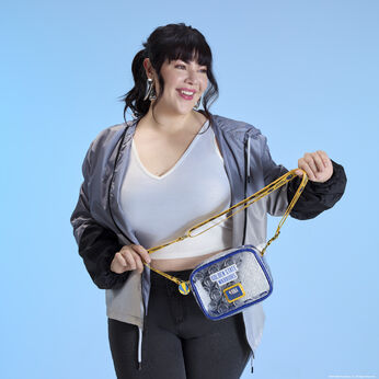 NBA Golden State Warriors Clear Crossbody Stadium Bag, Image 2